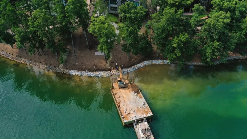 Erosion Control For Lakefront Properties