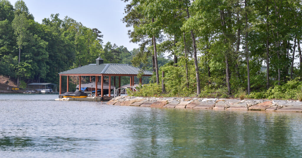Rip Rap Clemson South Carolina Lake Keowee