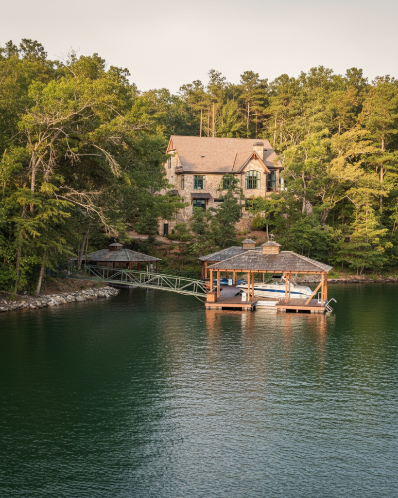 Custom boat dock builder in Seneca South Carolina - lake Keowee